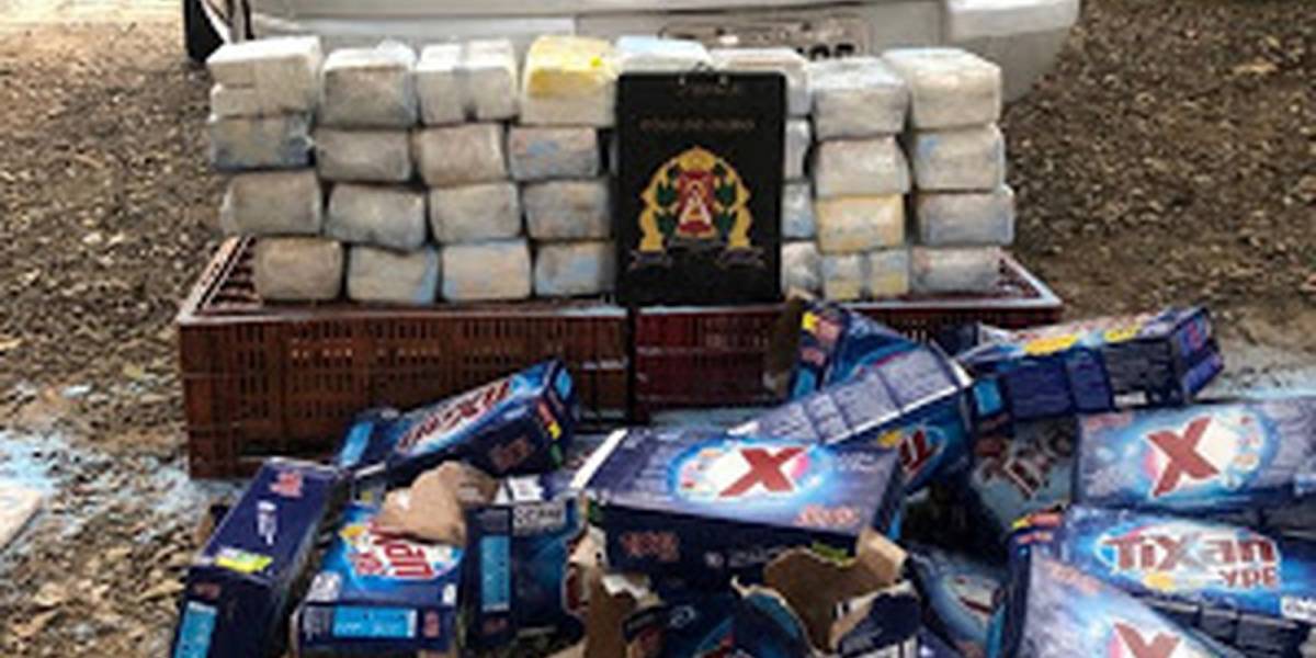 Cocaína em caixas de Sabão - Leste Online