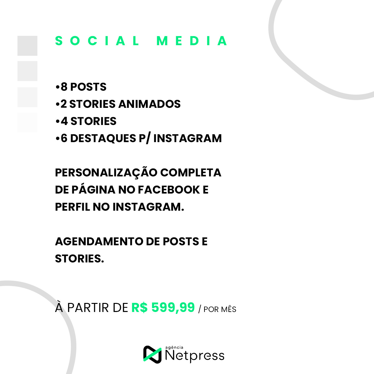 Anúncio Netpress