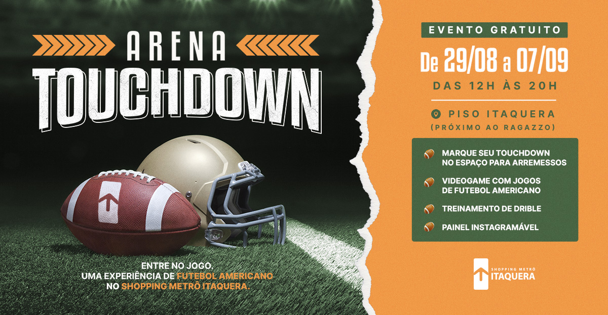 Arena Touchdown - Leste Online