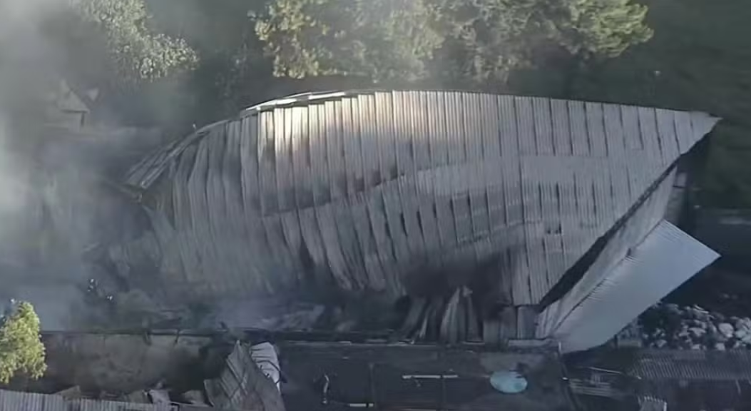 Incêndio Cid. Tiradentes - Leste Online