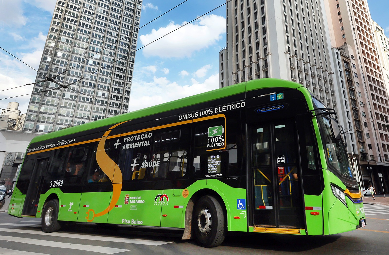 Ônibus elétrico - Leste Online